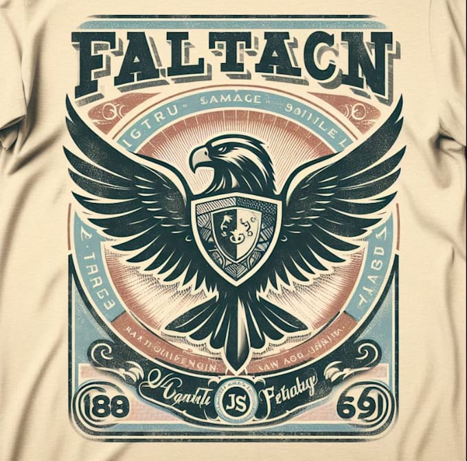 create unique bird falcon security logo