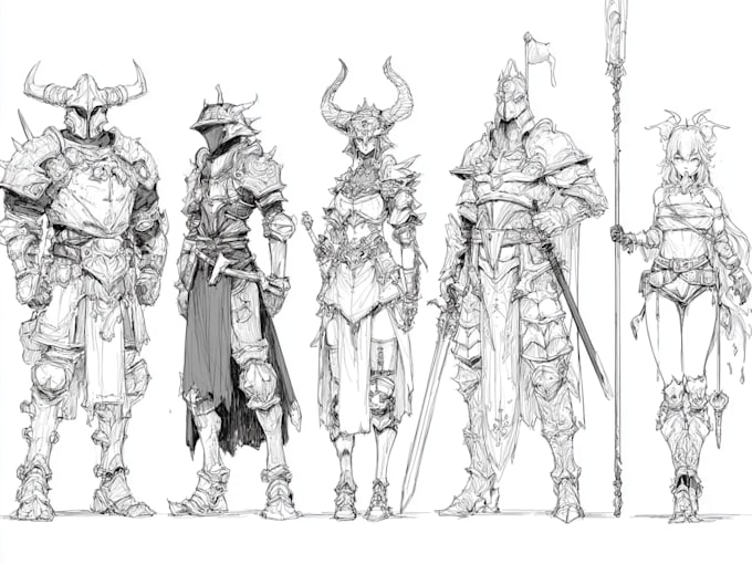 do fantasy and fantasy character design