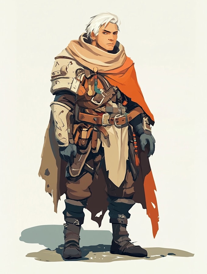 draw 2d game character or 2d game character