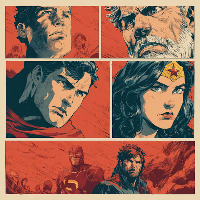 do comic book illustration, marvel comic superhero