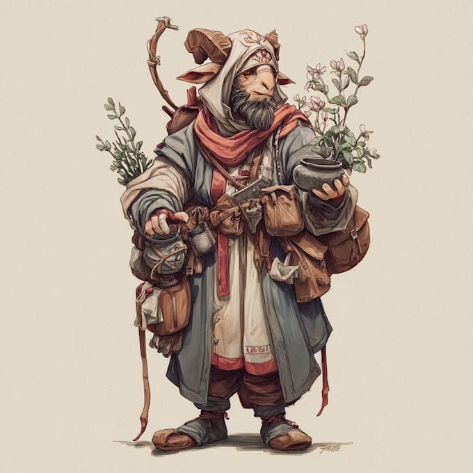 dnd, fantasy character and dnd character