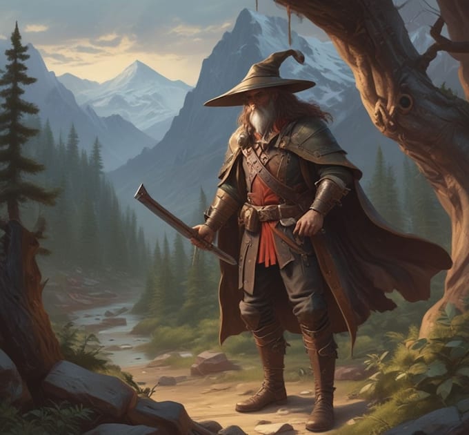 Fansinating Characters Draw original fantasy characters, concept art, fanart by Hopeivers | Fiverr