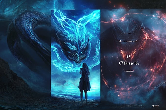 create fantastic book cover artworks