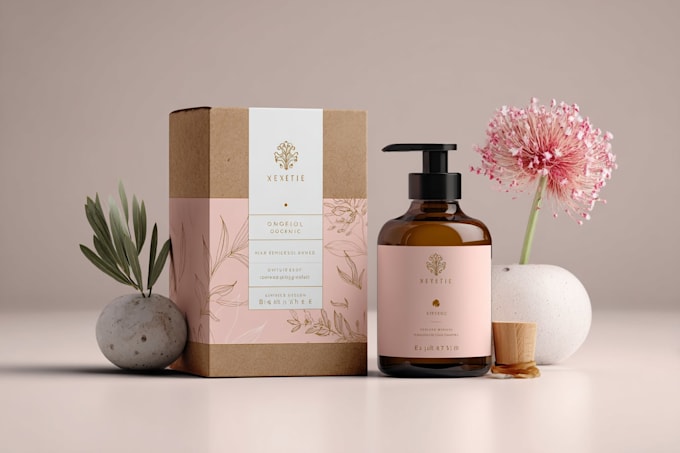 create premium label design and packaging design