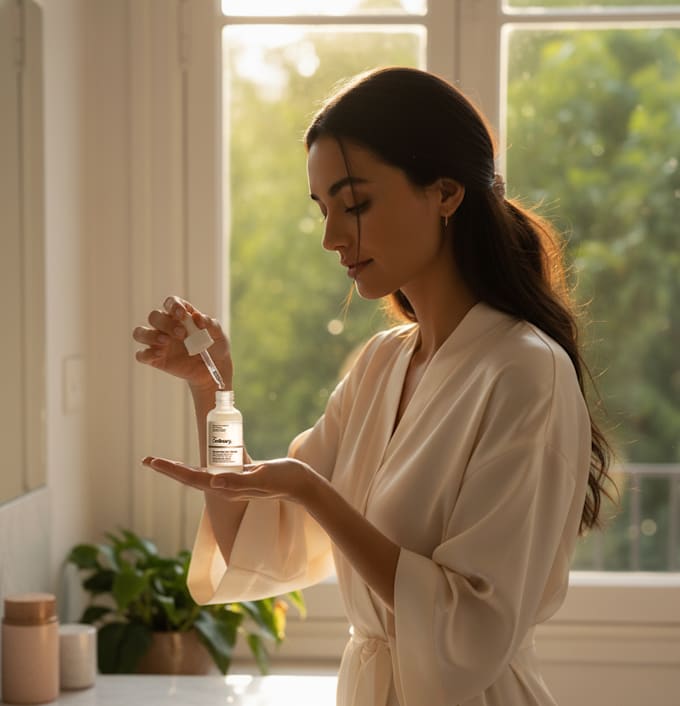 create ai generated product photography with model