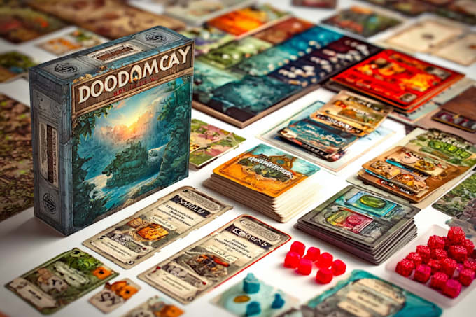 develop your board game design, card game and game component