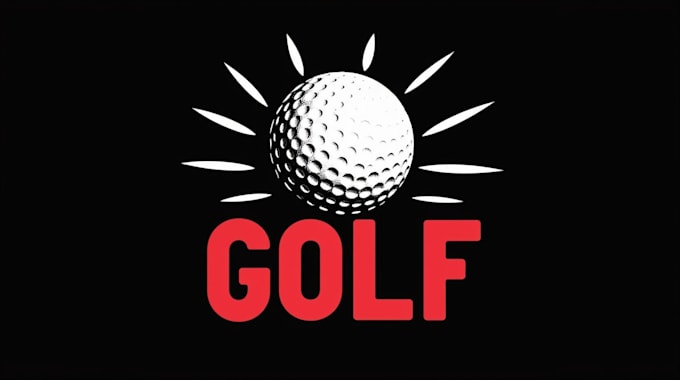 make different golf ball logo design