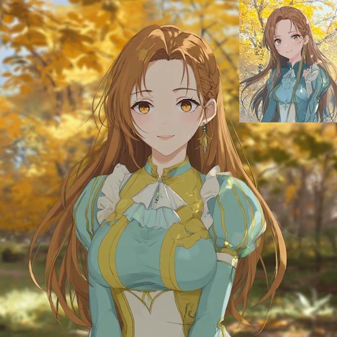 create unique roleplaying characters in anime style