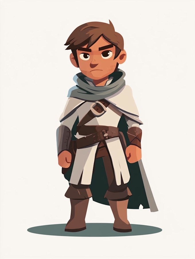 design professional characters for 2d games in unity