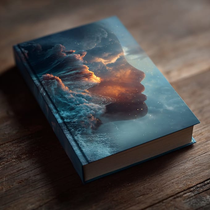 create illustrated fairytale book cover