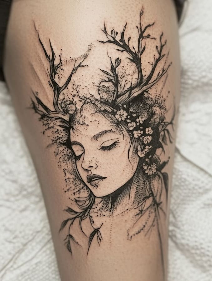 design professional tattoo and custom tattoo