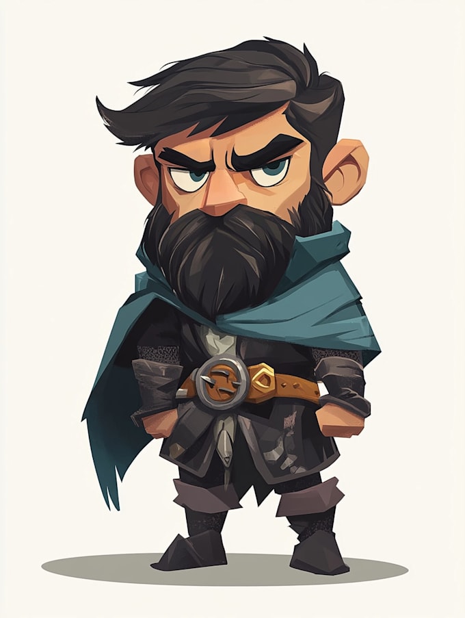 design 2d game character