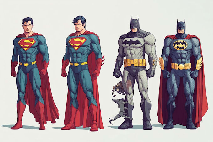 make a superhero comic