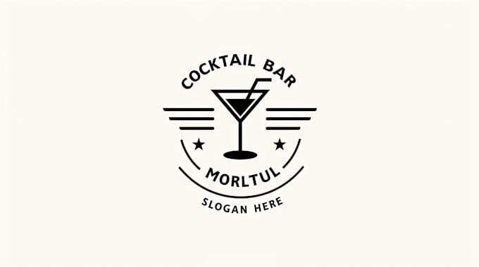 design awesome cocktail bar logo