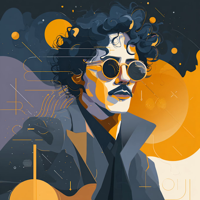 do anything in adobe illustrator, redraw image vector art