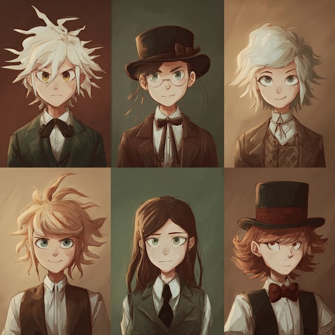 create your character as a danganronpa sprite