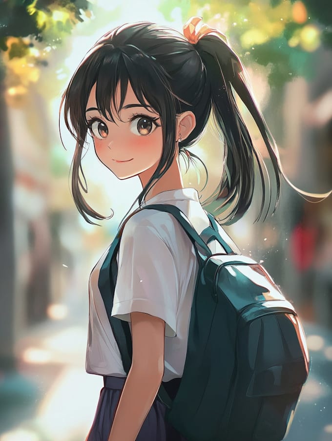do an anime or comic character