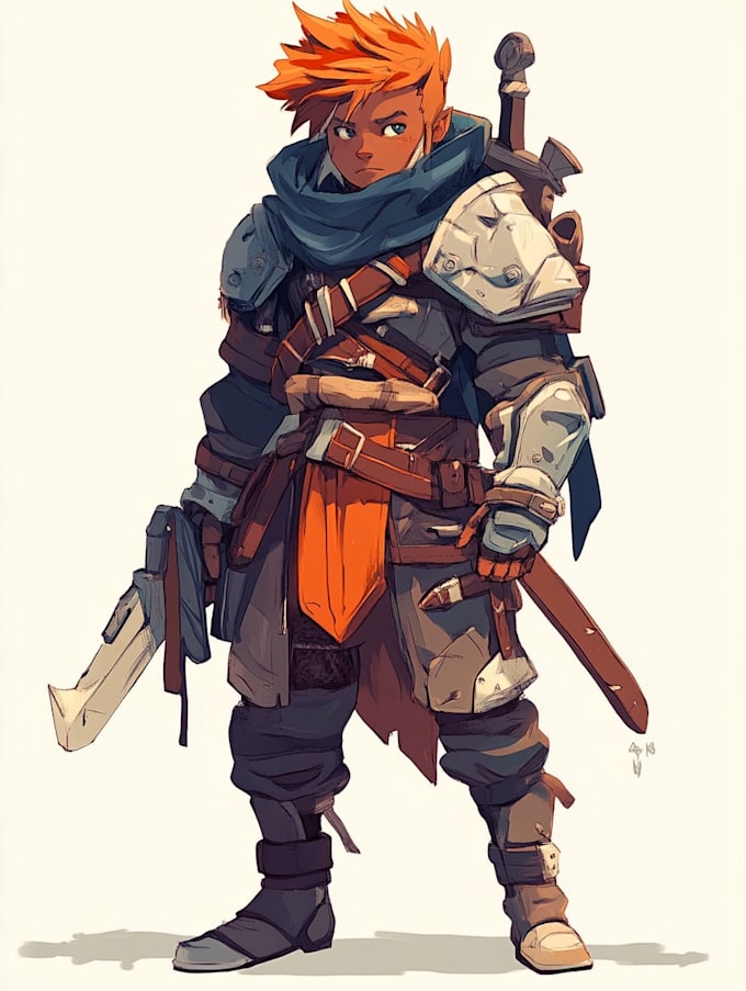 draw 2d game characters and game assets