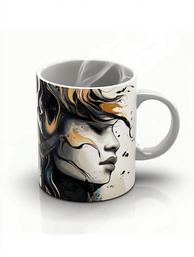 design awesome custom mug design