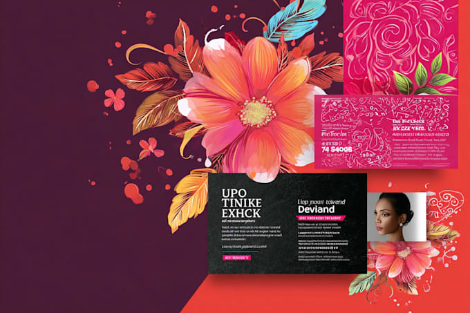 case study design, company flyer or brochure