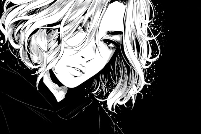 draw you an anime art style characters