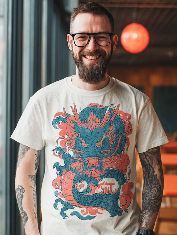 have a  t shirt illustration