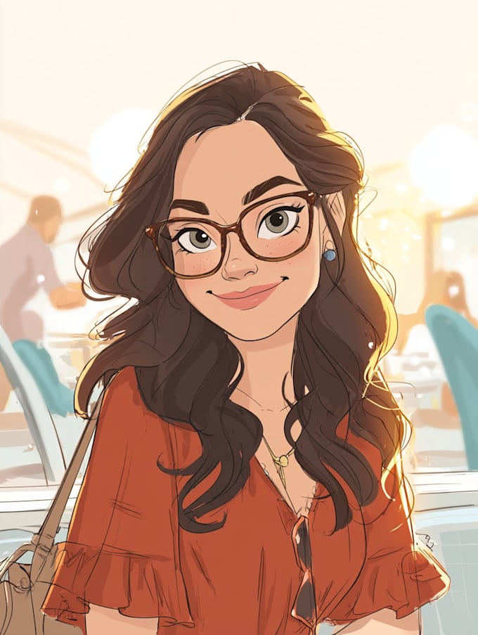draw cartoon disney portrait