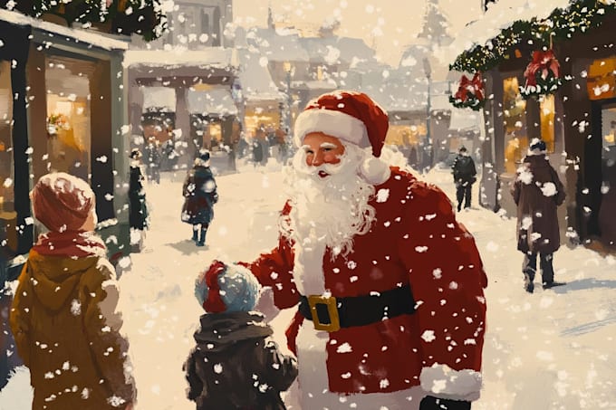 design christmas themed illustration