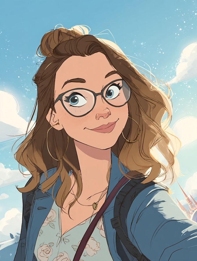 do disney cartoon portrait