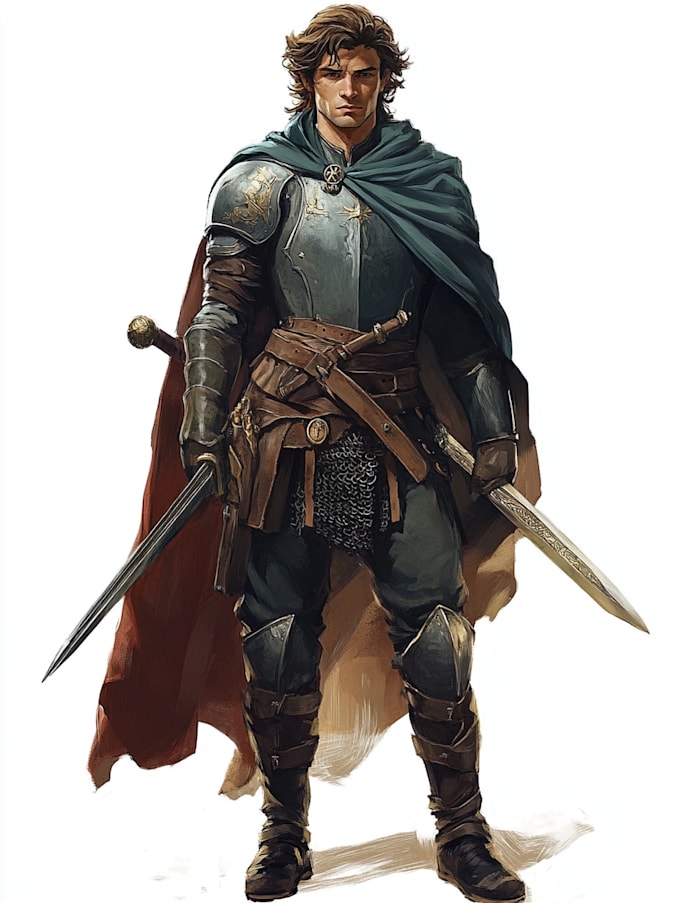 do a fantasy character for dnd or similar