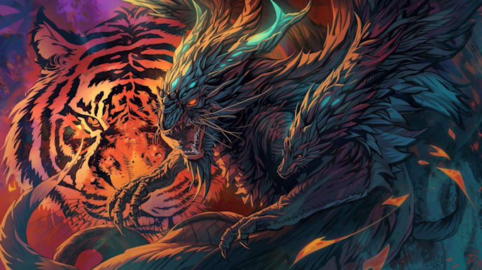 create fantasy art, creatures and characters