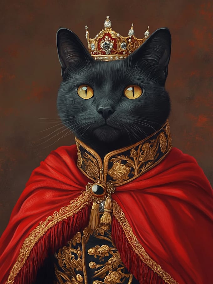 draw custom pet portrait or pet illustration