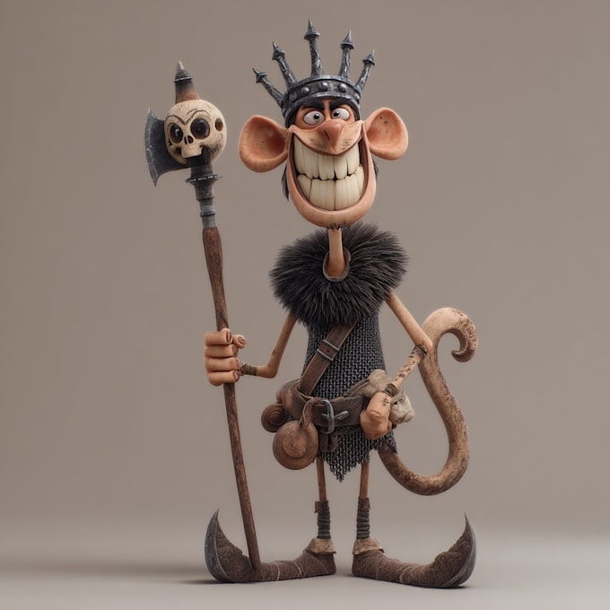 do design awesome character fantasy cartoon art and map