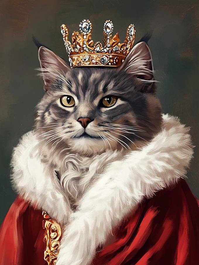 design custom pet portrait