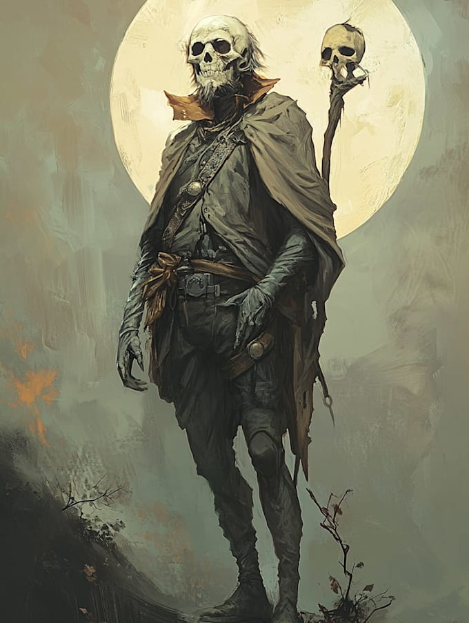 fantasy horror and fantasy horror character