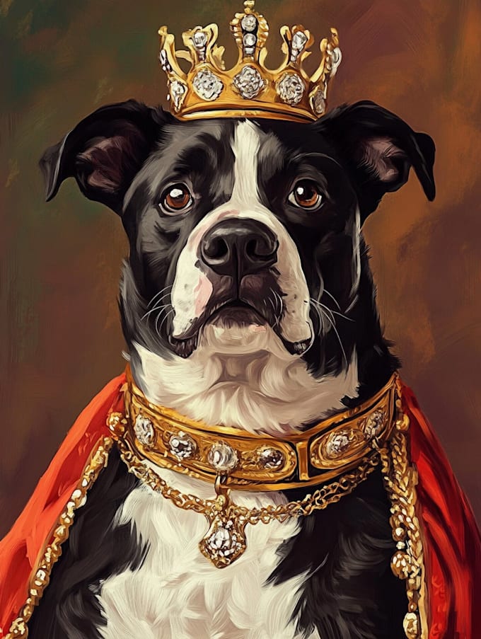do watercolour pet portrait, dog portrait