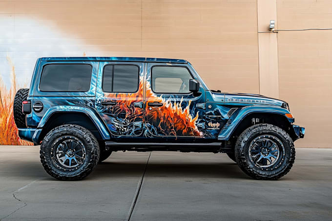 car wrap design, van wrap design, vehicle wrap, van wrap