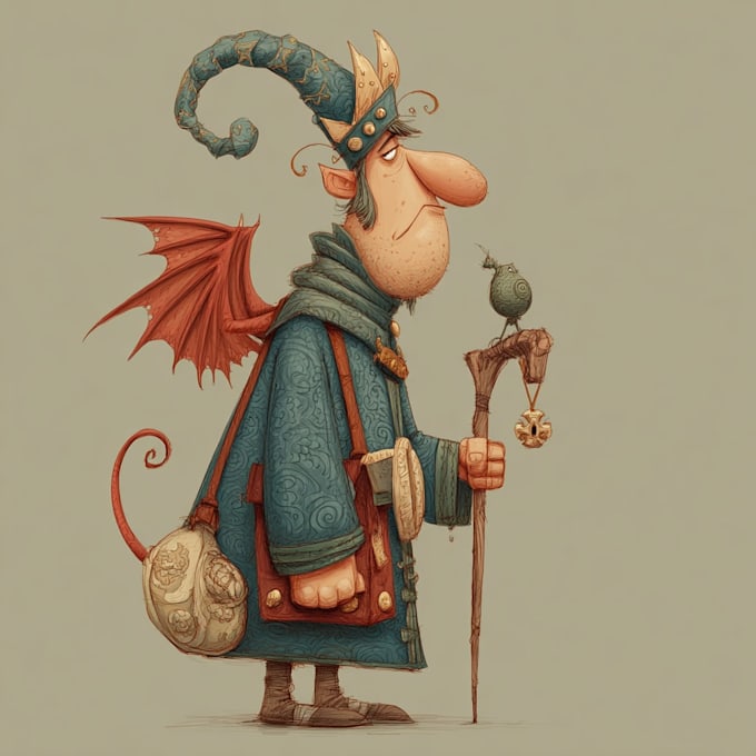 fantasy fun cartoon character for you