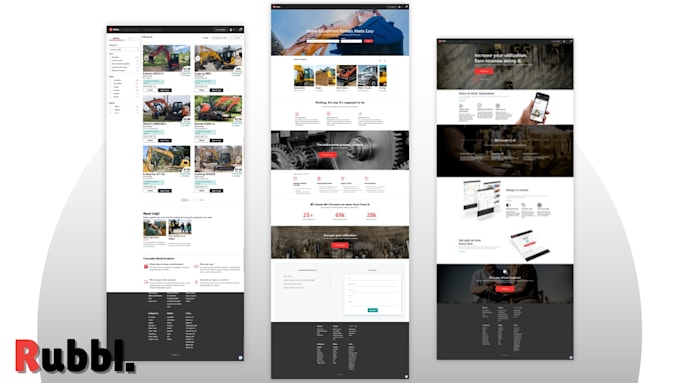 create website using react, js, node, express, mysql