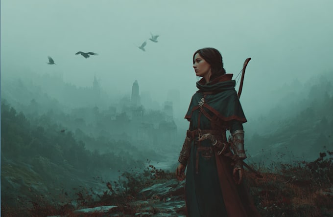 make awesome fantasy illustration