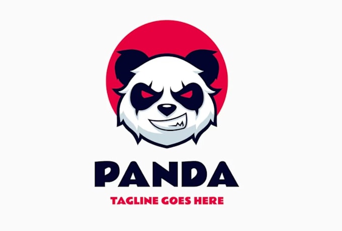 do make an modern custom panda logo