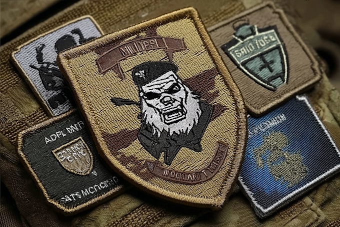 design tactical and military army logo badge patch