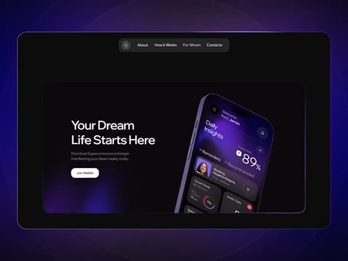 design premium 3d website animations for modern, interactive web experiences