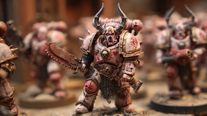 create warhammer miniatures for your needs