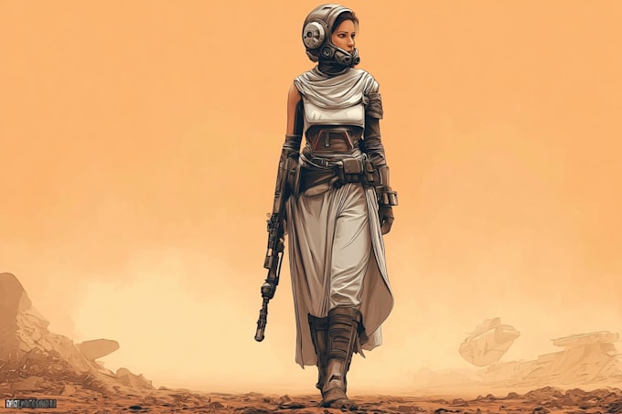 design your sci fi and star wars character
