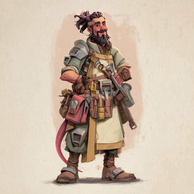 do dnd character art illustration commissions
