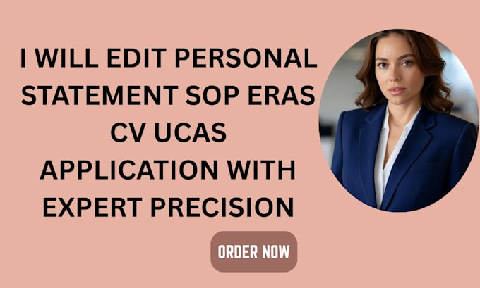 edit your personal statement sop eras CV ucas application with expert precision