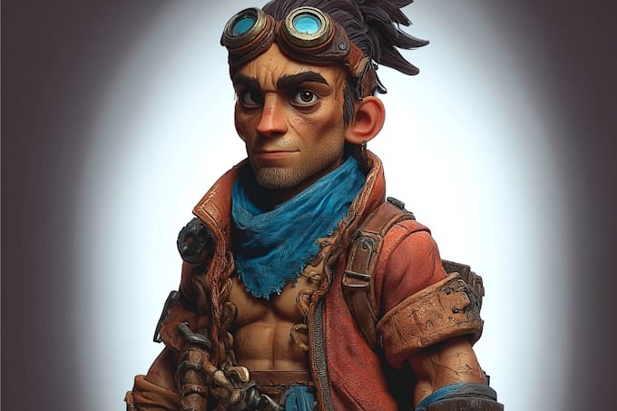 do character design, game character, concept