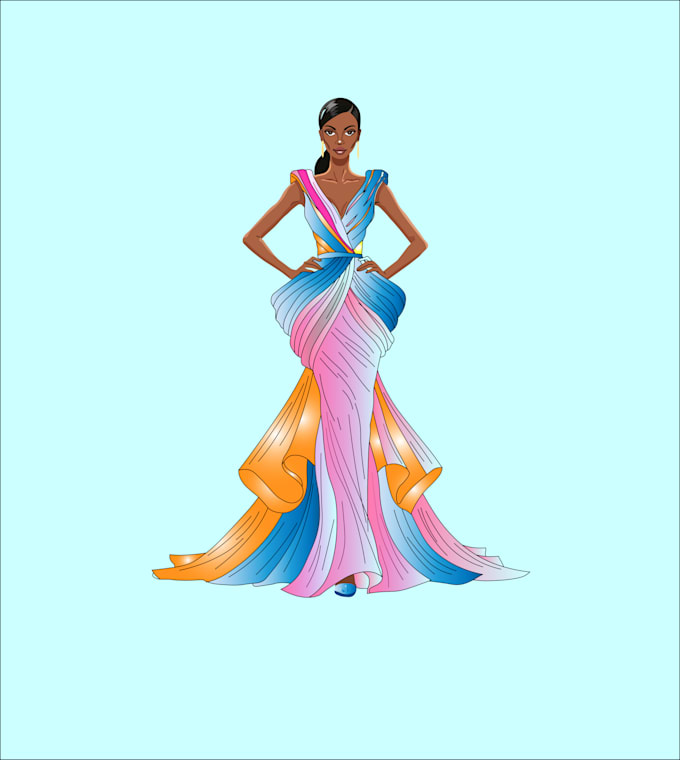 Custom designs and illustrations for fashion brands by Xlionbreathes ...
