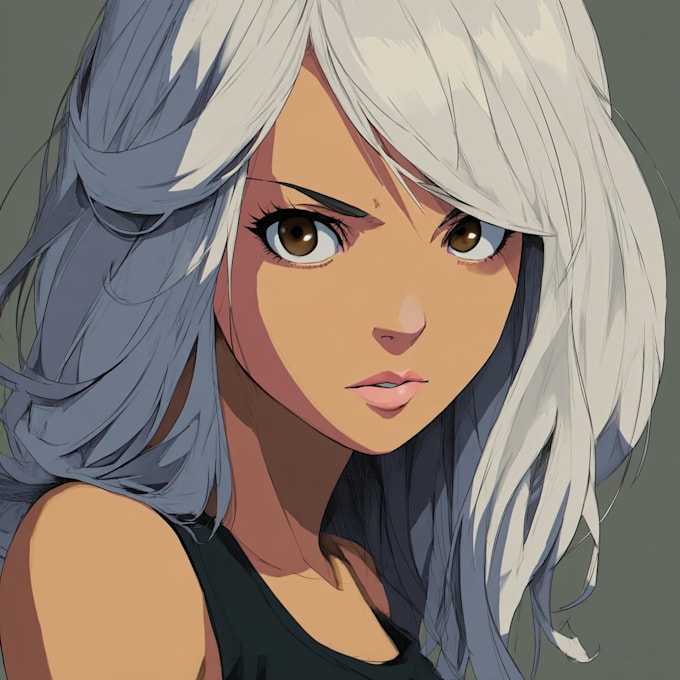 create anime and manga character illustration